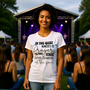 Stille Momente des Gebets Seine Stimme Soul Tee