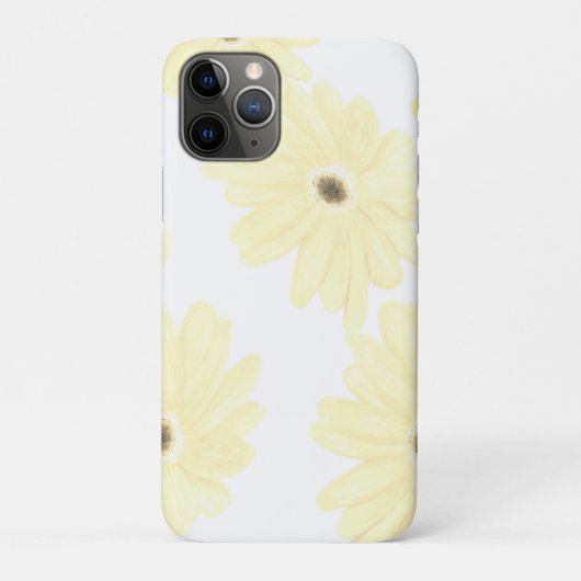 Stille Morgengelbe Blumen Case-Mate iPhone Hülle (Rückseite)