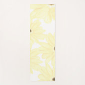Stille Morgengelbe Blumen Yogamatte (Vorderseite)