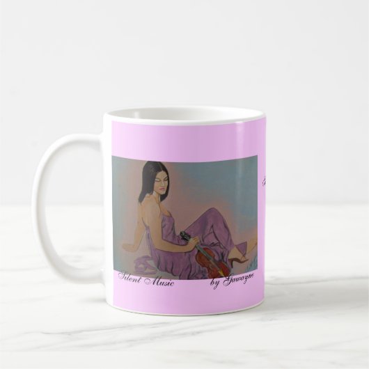 Stille Musik              durch Gawayne… Kaffeetasse (Links)