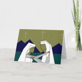 Stille Nacht Feiertagskarte