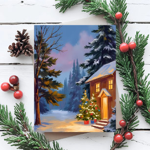 Stille Nacht Gemalte Weihnachten