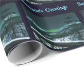 Stille Nacht Geschenkpapier (Rolleneckpunkt)