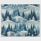 Stille Nacht Geschenkpapier (Flach)