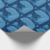 Stille Nacht Geschenkpapier (Ecke)