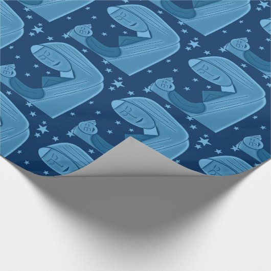 Stille Nacht Geschenkpapier (Ecke)