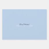 Stille Nacht handbemalter Winterwald Geschenkpapier Set (Vorderseite 3)