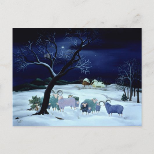 Stille Nacht Heilige Nacht 1995 Postkarte (Vorderseite)