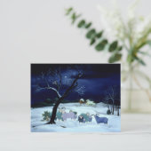 Stille Nacht Heilige Nacht 1995 Postkarte (Stehend Vorderseite)