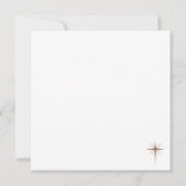 Stille Nacht, heilige Nacht Flat Card 5.25 (Rückseite)