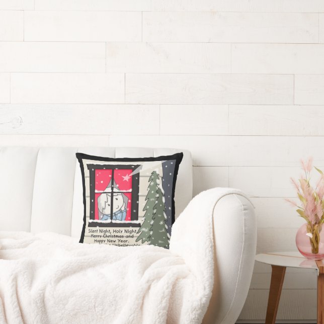 Stille Nacht, heilige Nacht Kissen (Liege)