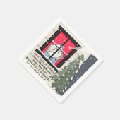 Stille Nacht, heilige Nacht Serviette (Ecke)