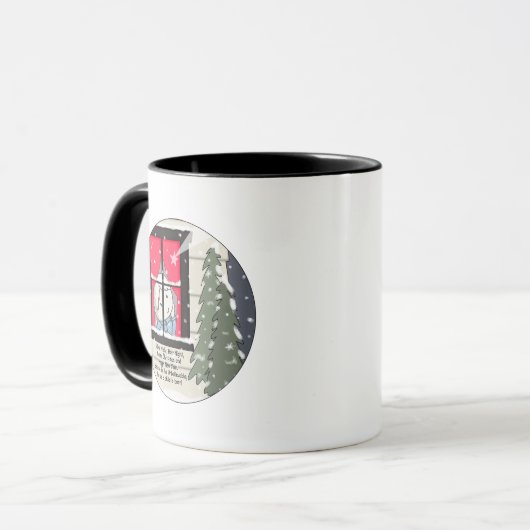 Stille Nacht, heilige Nacht Tasse (Vorderseite Links)