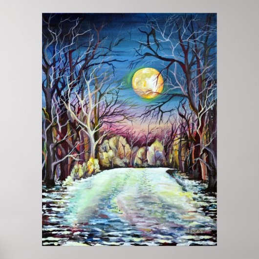 Stille Nacht in Schweden Poster (Vorne)