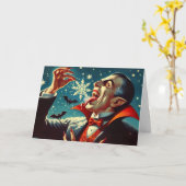 Stille Nacht Karte (Gelbe Blume)