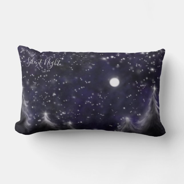 Stille Nacht Lendenkissen (Vorderseite)