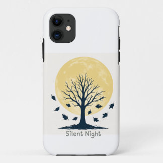 Stille Nacht Mond Baum Handyhülle Case-Mate iPhone Hülle