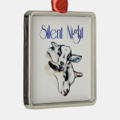 Stille Nacht Ornament Aus Metall (Rechts)