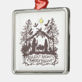 stille Nacht Ornament Aus Metall (Links)