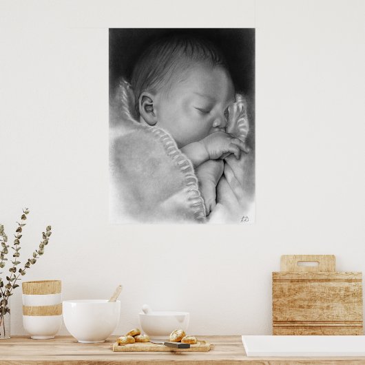 Stille Nacht Poster (Küche)