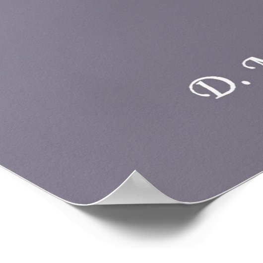 Stille Nacht Poster (Ecke)