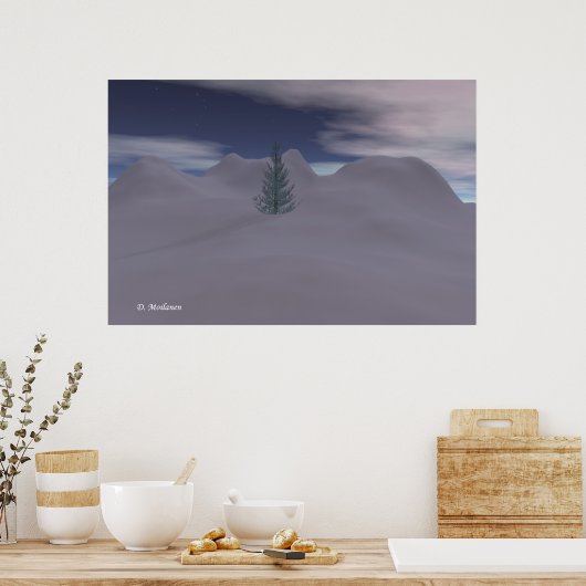 Stille Nacht Poster (Küche)