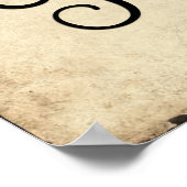 Stille Nacht Poster (Ecke)