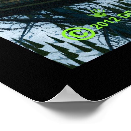 Stille Nacht Poster (Ecke)