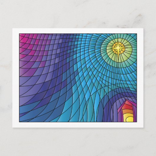 Stille Nacht Postkarte (Vorderseite)