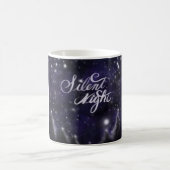 Stille Nacht - romantische Schneeszene Kaffeetasse (Mittel)
