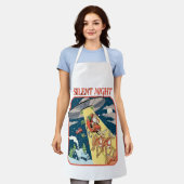 Stille Nacht Schürze (Getragen)