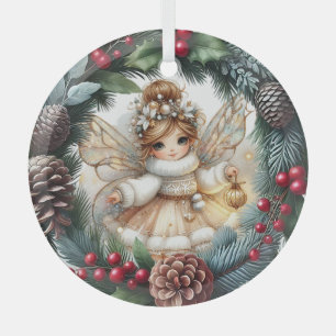 Stille Nacht, verzauberter Flug Ornament Aus Glas