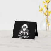 Stille Nacht Weihnachten Militärveteran Karte (Gelbe Blume)