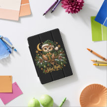 Stille Nacht Weihnachts-Eule iPad Smart Case