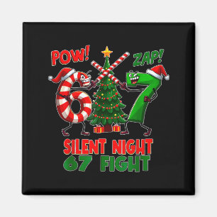 Stille Nacht Weihnachtsbaum 67 Pyjama Lustige Sech Magnet