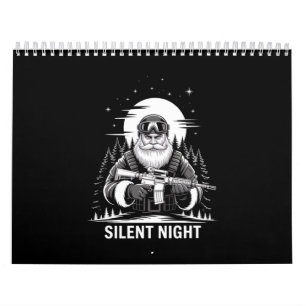 Stille Nacht Weihnachtsmann Weihnachten Militär Ve Kalender