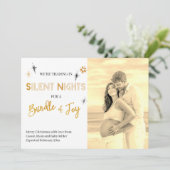 Stille Nächte Bundle des Joy Foto Schwangerschaft Ankündigung (Stehend Vorderseite)