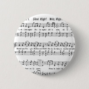 STILLE NACHTheiliges NACHTNotenen-WEIHNACHTSlied Button