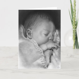 Stille Nachtkarte Feiertagskarte