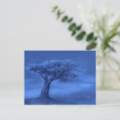 Stille Nachtkarte Postkarte (Stehend Vorderseite)