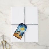 Stille Nachtkrippe Geschenkanhänger (Mit Garn)