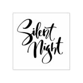 Stille nächtliche Pinselkalligraphie Gummistempel (Prägung)