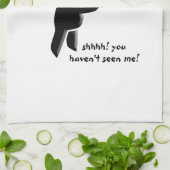 Stille Ninja-Mörder, bewaffnet und gefährlich Geschirrtuch (Gefaltet)