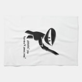 Stille Ninja-Mörder, bewaffnet und gefährlich Geschirrtuch (Horizontal)