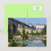 STILLE ORT POSTKARTE (Vorne/Hinten)