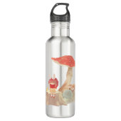 Stille Poesie Edelstahlflasche (Vorderseite)