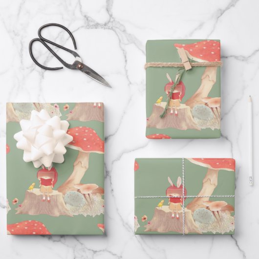 Stille Poesie Geschenkpapier Set (Vorderseite)