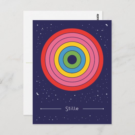 Stille Postkarte (Vorne/Hinten)