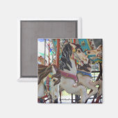 Stille Ranger Karussell Horse Magnet (Vorderseite/Rückseite)