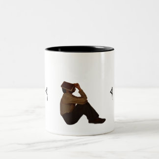 Stille Reflektion Zweifarbige Tasse